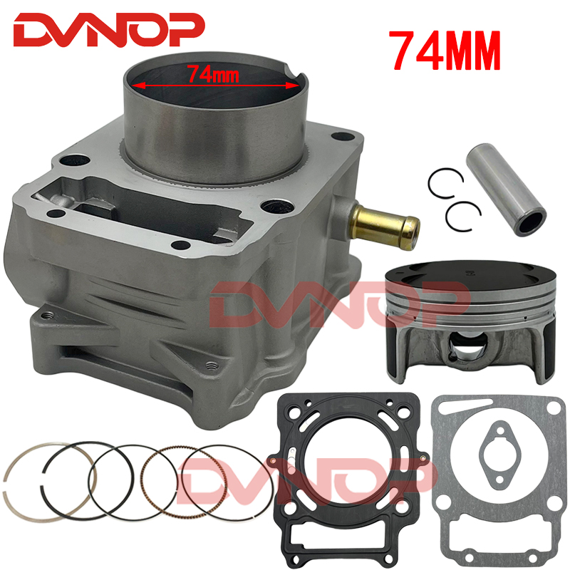 Motorcycle Engine Kit - Motorcycle 74mm Bore Cylinder Piston Ring