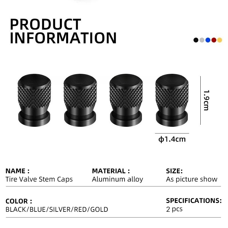 2 Pcs Motorcycle Accessories F - Motorcycle Valve Cover ulasan dan harga