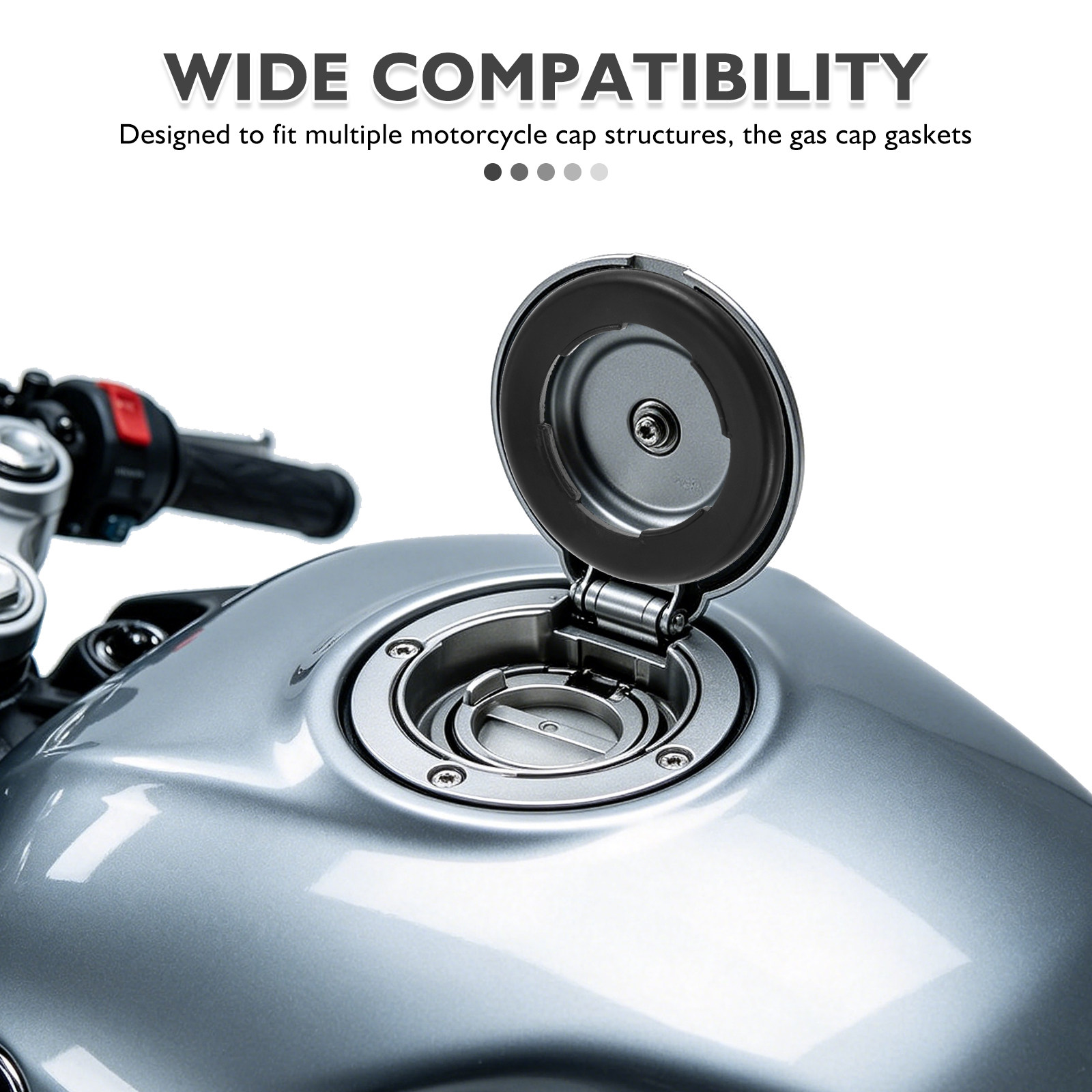 2Pcs Motorcycle Gas Cap Gasket - Motorcycle Gasket ulasan dan harga